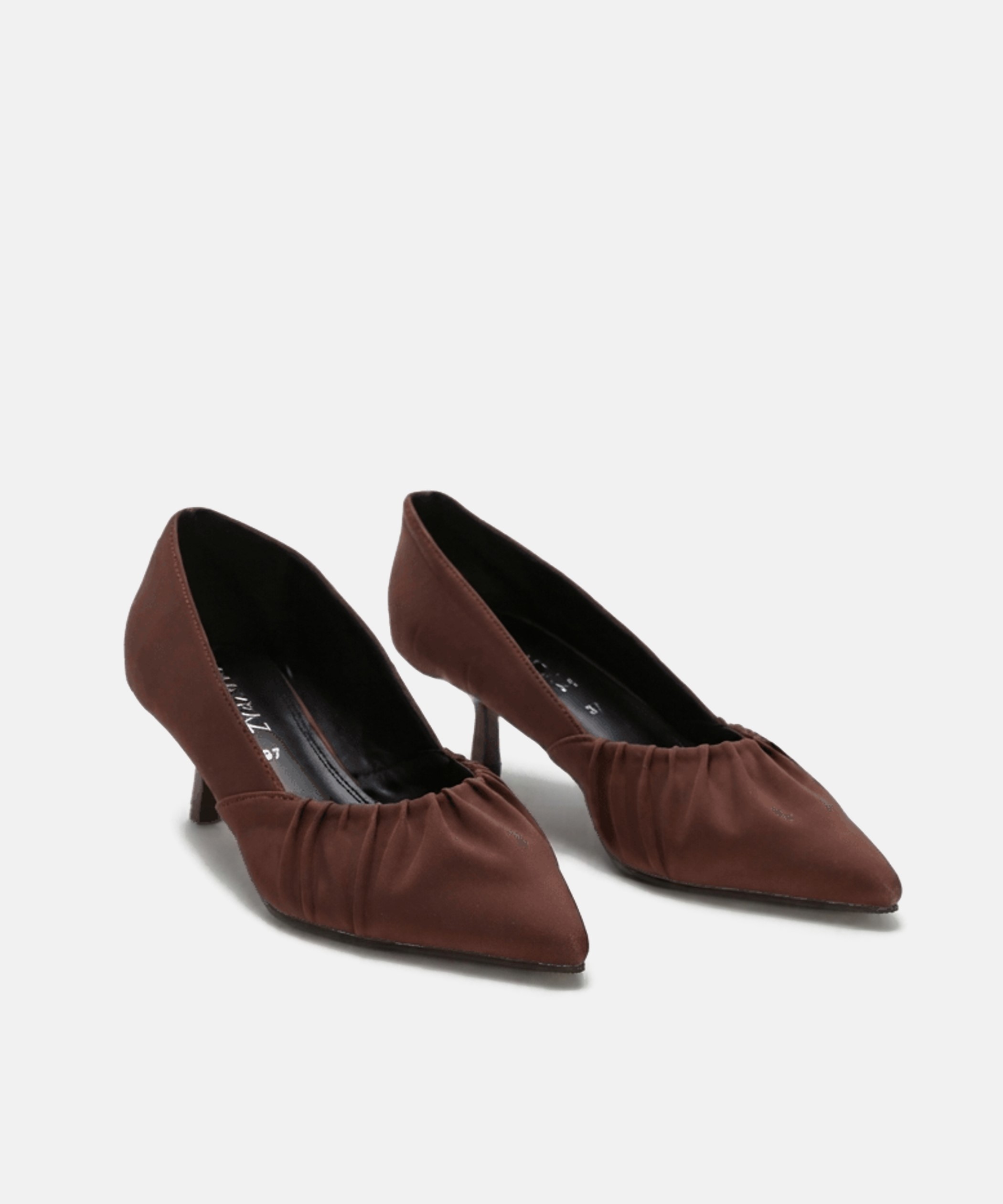 29,99 € Zapato tacón fruncido punta